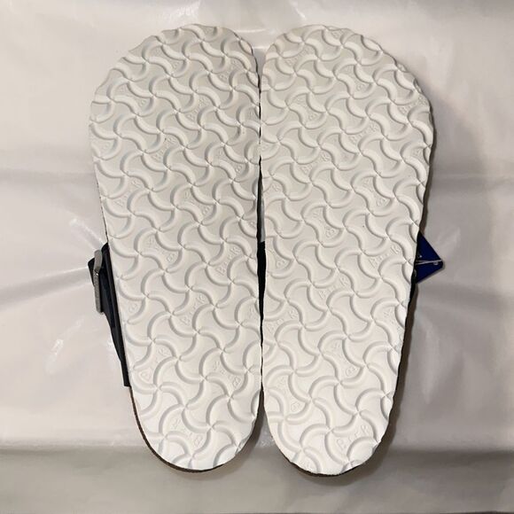 Birkenstock 11 Gizeh Nautical Stripes Navy White Thong Buckle Sandals main image 8